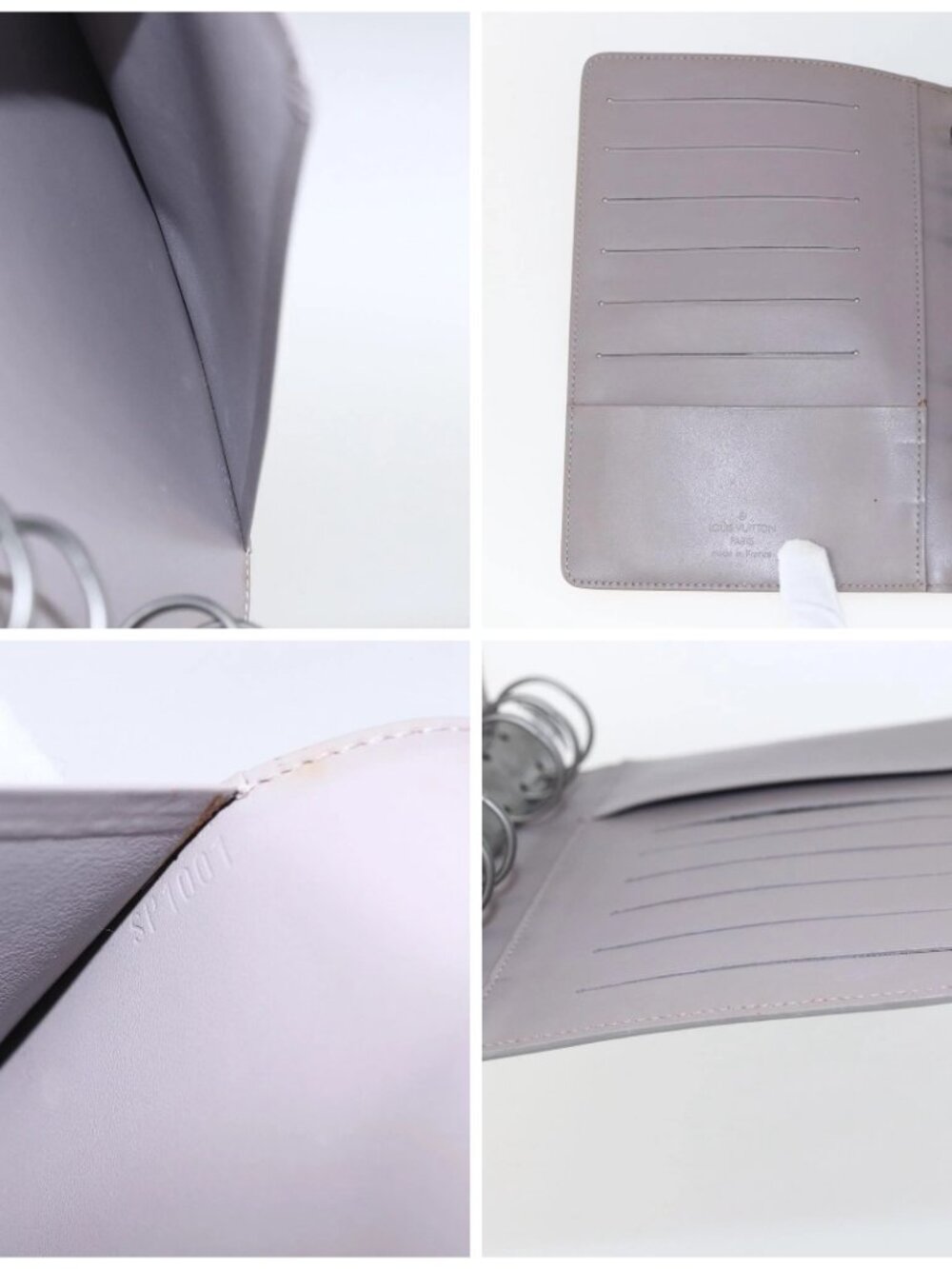 LOUIS VUITTON Epi Agenda MM Day Planner Cover Lilac R2004B LV Auth 159856 - Picture 15 of 16